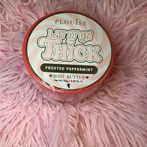 New P.Louise Lay It On Thick Frosted Peppermint Body Butter
